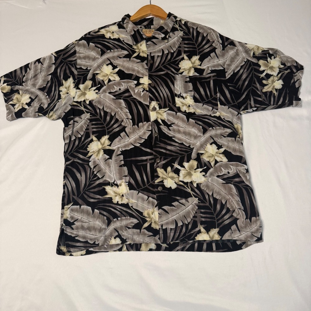 Vintage 90s Linguine & Bob XL Hawaiian Shirt Rayon Aloha Dadcore Tropical